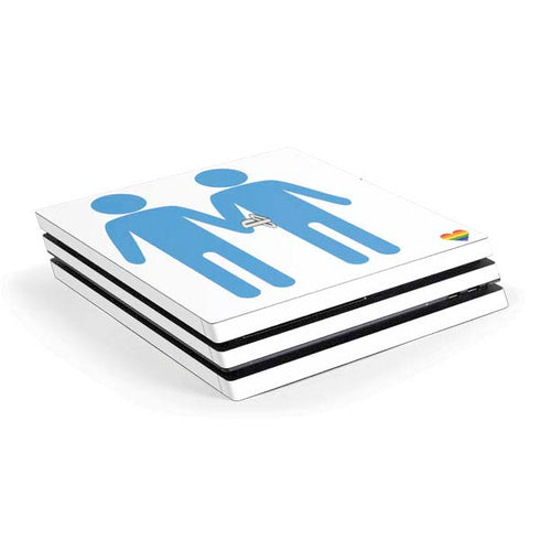 Blue Pride PlayStation PS4 Skins